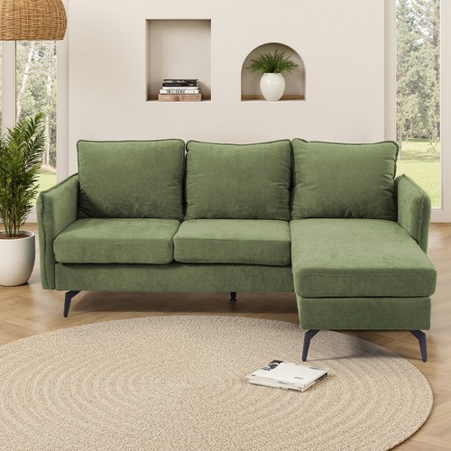 Corner sofa shaped sectional - sofa,