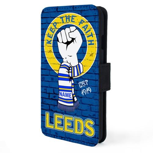 Personalised leeds iphone case - personalised,
