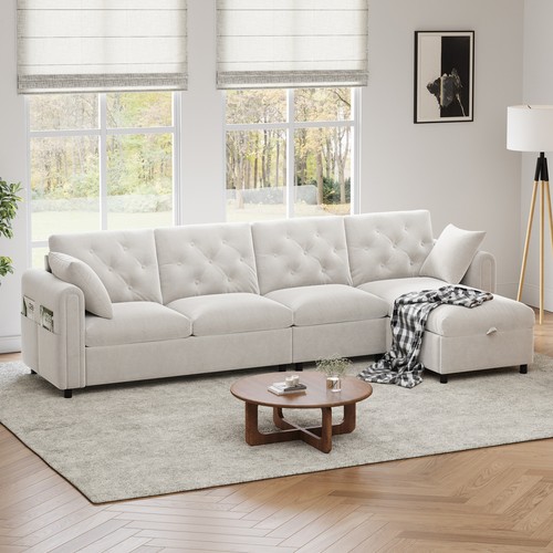 Seater shaped corner sofa - 4,