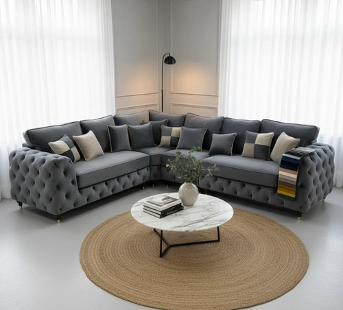 Ashton grey corner - grey, |