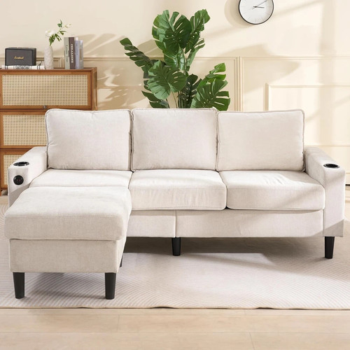 Seater shaped corner sofa - l,