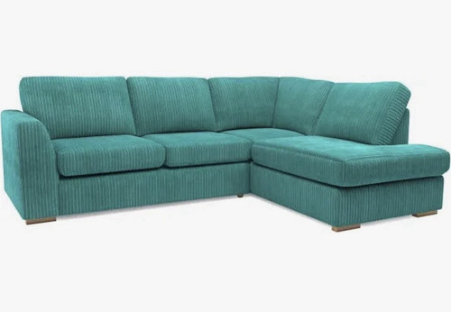 Dfs teal corduroy shaped - teal,